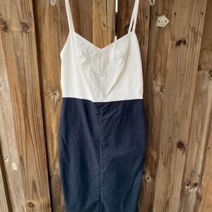 Stylish Black and White Dress